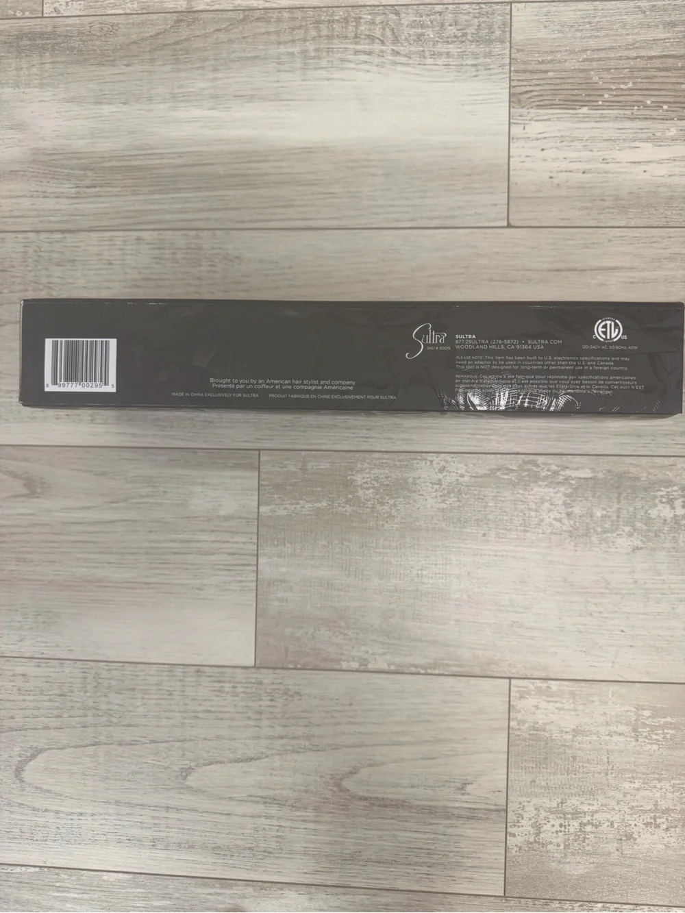 Sultra The Bombshell Oval Clipless Curling Iron - NIB Sealed